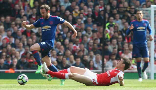 阿森纳2-0曼联 马塔：从现在开始，曼联将专注欧联杯夺冠