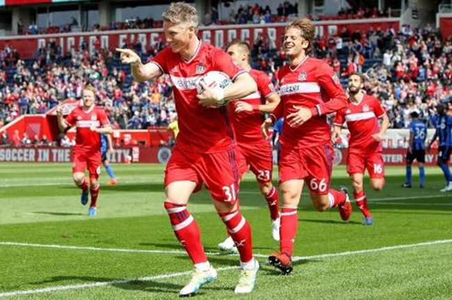 施魏因施泰格首秀便进球，美国大联盟首球来的比预想中早了点