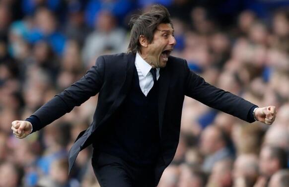 西布朗VS切尔西 普利斯：孔蒂的疯狂庆祝正在变成时尚