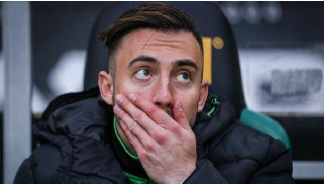 门兴1-1（7-8）法兰克福 官方：门兴前锋德尔米奇赛季报销