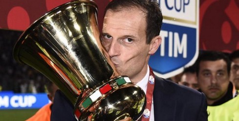 尤文图斯2-0拉齐奥，阿莱格里：夺冠是全队每个人的功劳