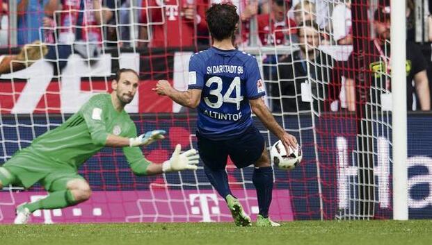 拜仁1-0达姆施塔特 德媒：拜仁可能选择和施塔克续约1年