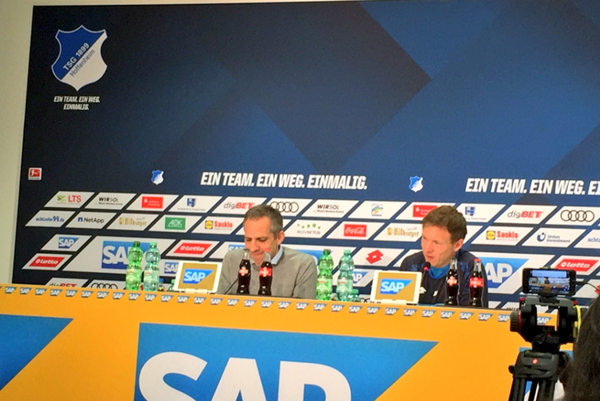 霍芬海姆VS门兴，纳格尔斯曼：要带着攻击性去防守门兴