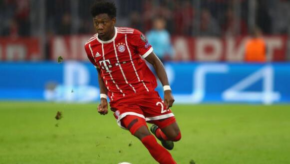 拜仁后卫阿拉巴成巴塞罗那下赛季引援目标