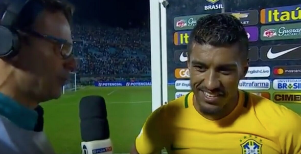 乌拉圭1-4巴西 保利尼奥：从未想过能代表巴西完成帽子戏法