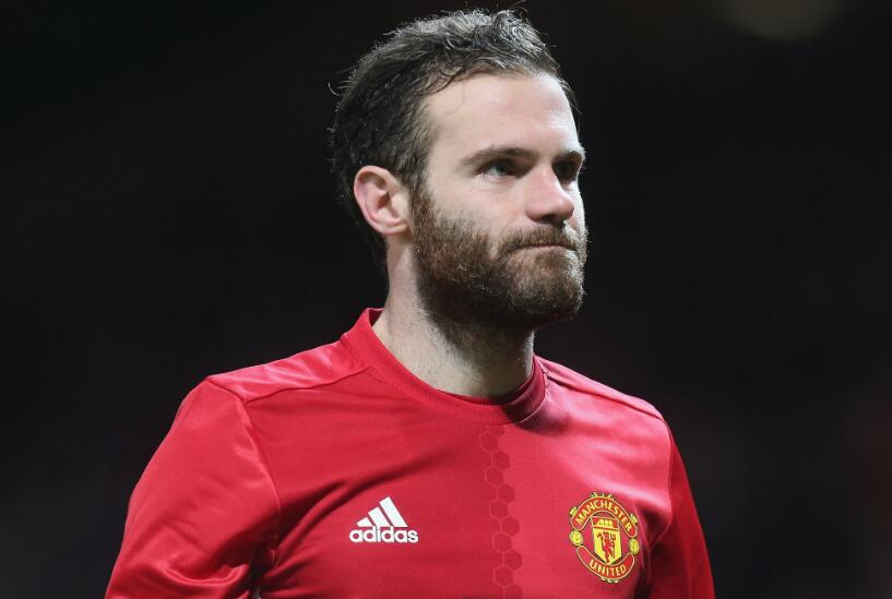 曼联VS西布朗，官方：马塔进行腹股沟手术 归期未定