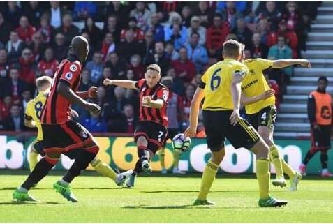 伯恩茅斯4-0米堡 唐宁：球队的表现对不起远征的米堡球迷