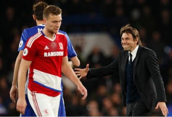 西布朗VS切尔西 英媒：为防挖角 切尔西欲和孔蒂续约