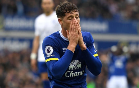 埃弗顿4-2莱斯特城 科曼：我们有可能在夏天出售巴克利